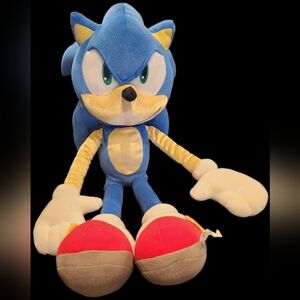 SEGA Sonic the Hedgehog Plush XL Extra Large Jumbo Stuffed Toy ~26 Inches